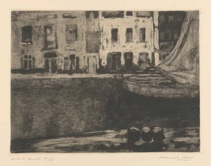Nad kanałem, 1925, Armand Apol