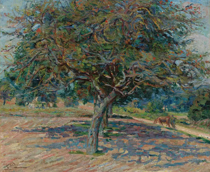 Bäume in der Île-de-France von Armand Guillaumin