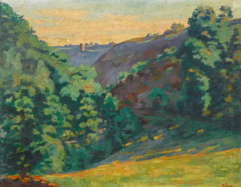 Crozant, Wąwóz nad Sédelle w La Folie, Armand Guillaumin