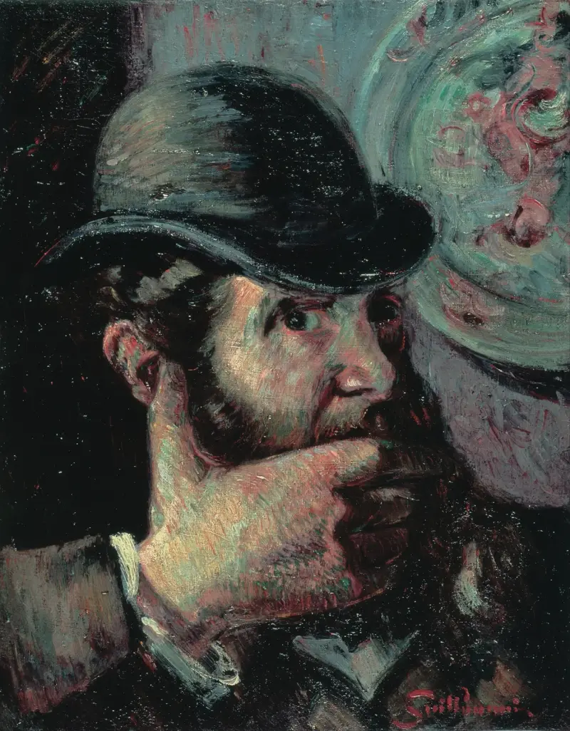 Selbstporträt von Armand Guillaumin