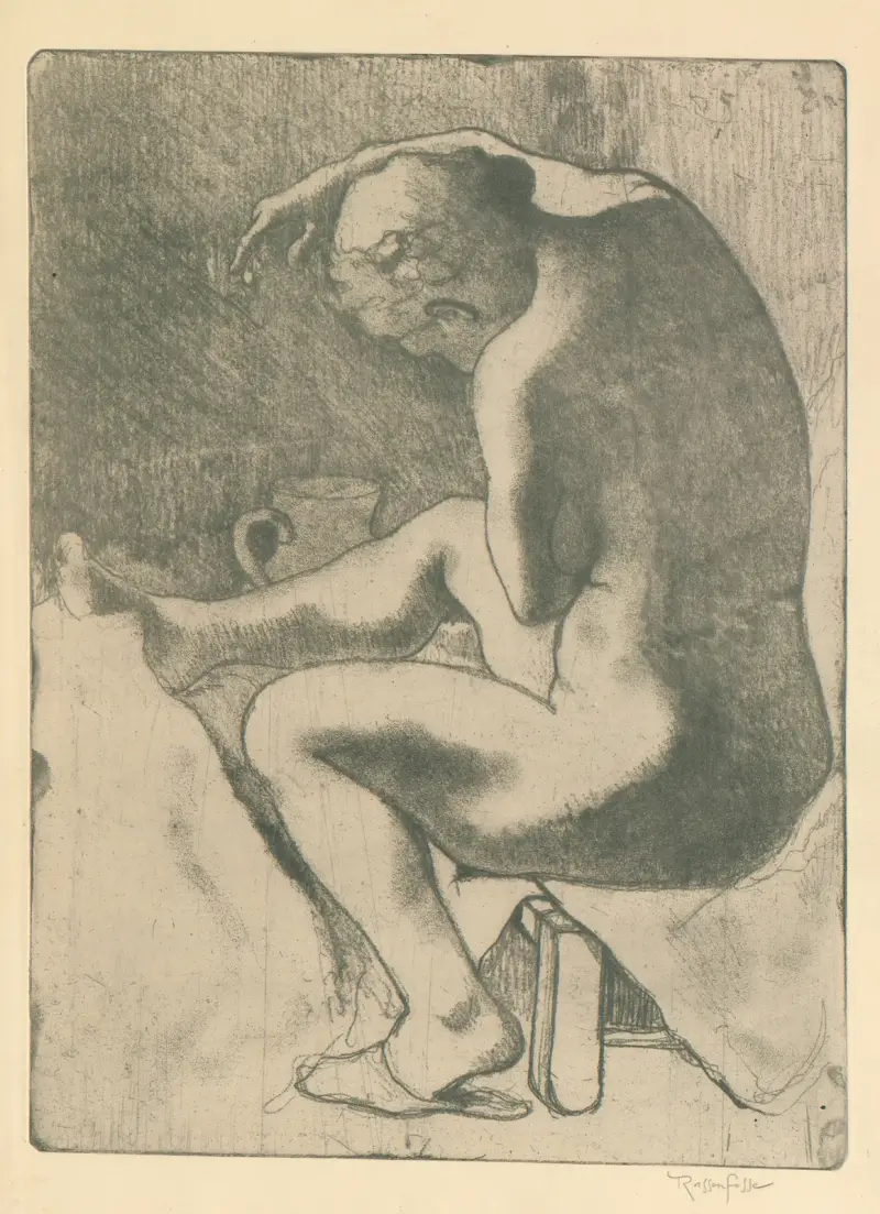 La toilette av Armand Rassenfosse