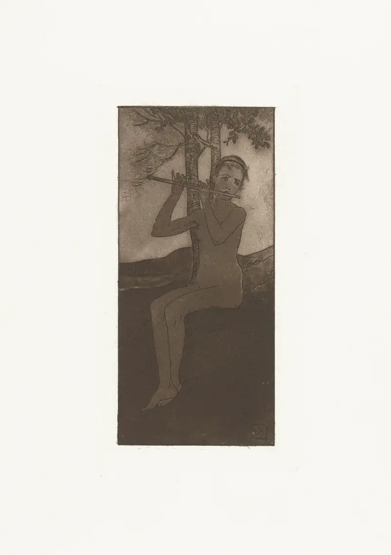 Der Gesang der Zikade von Armand Rassenfosse