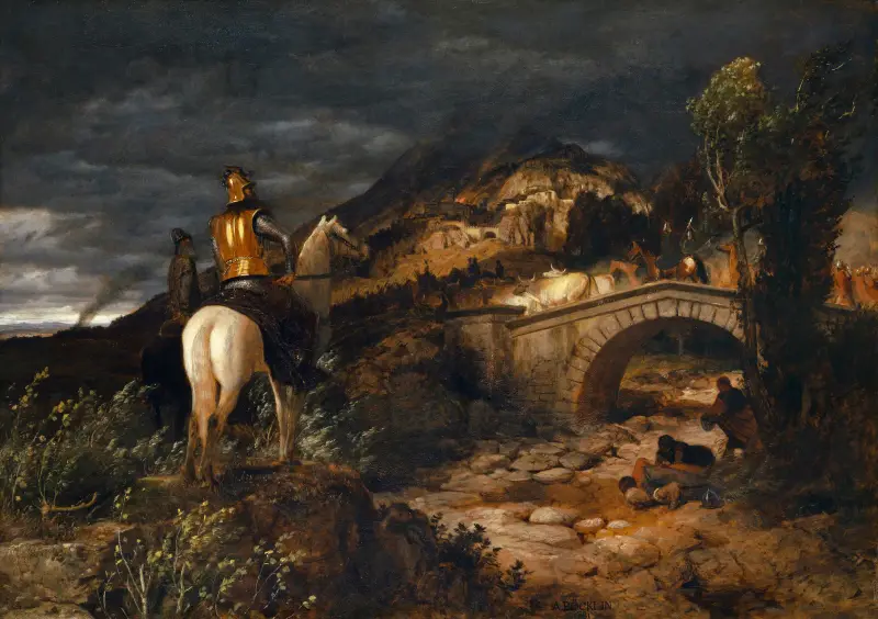 Goternas marsch av Arnold Böcklin