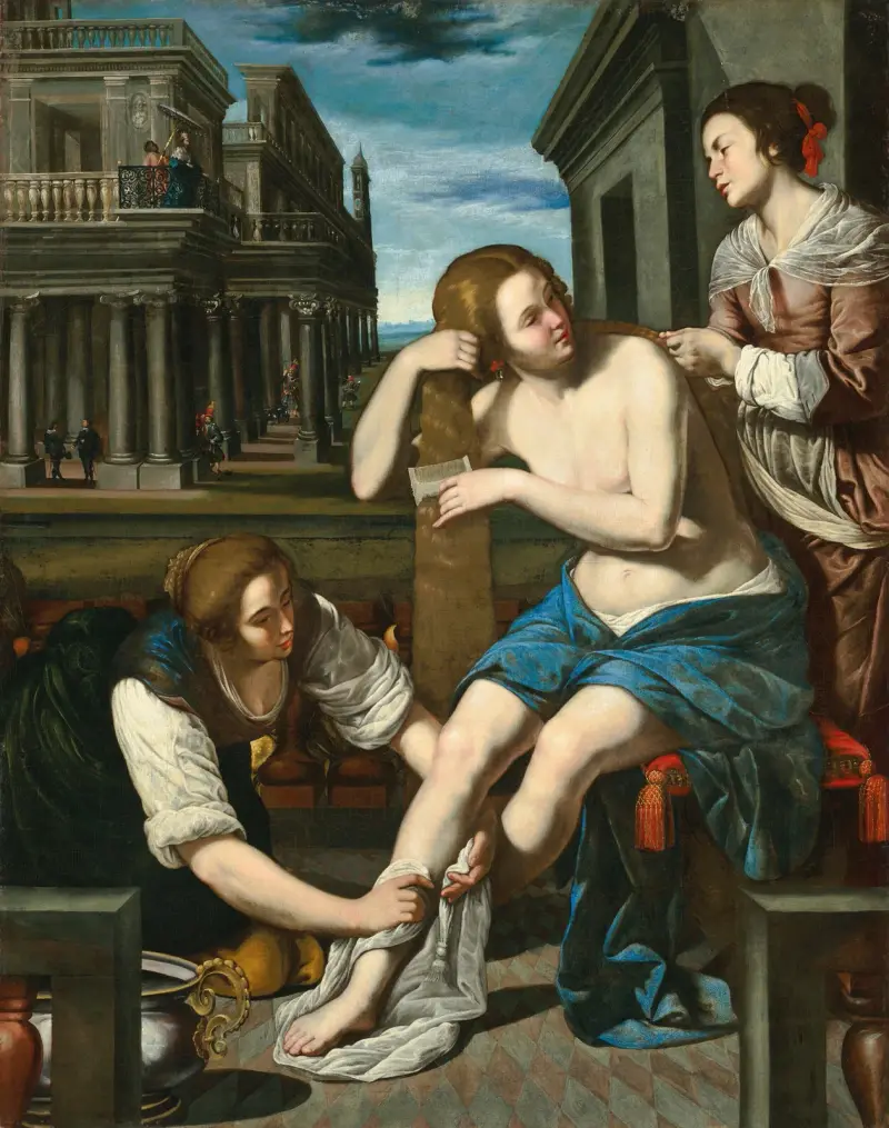 Batseba im Bade von Artemisia Gentileschi