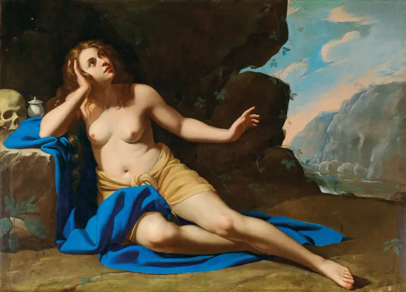 Maria Magdalena i extas II av Artemisia Gentileschi