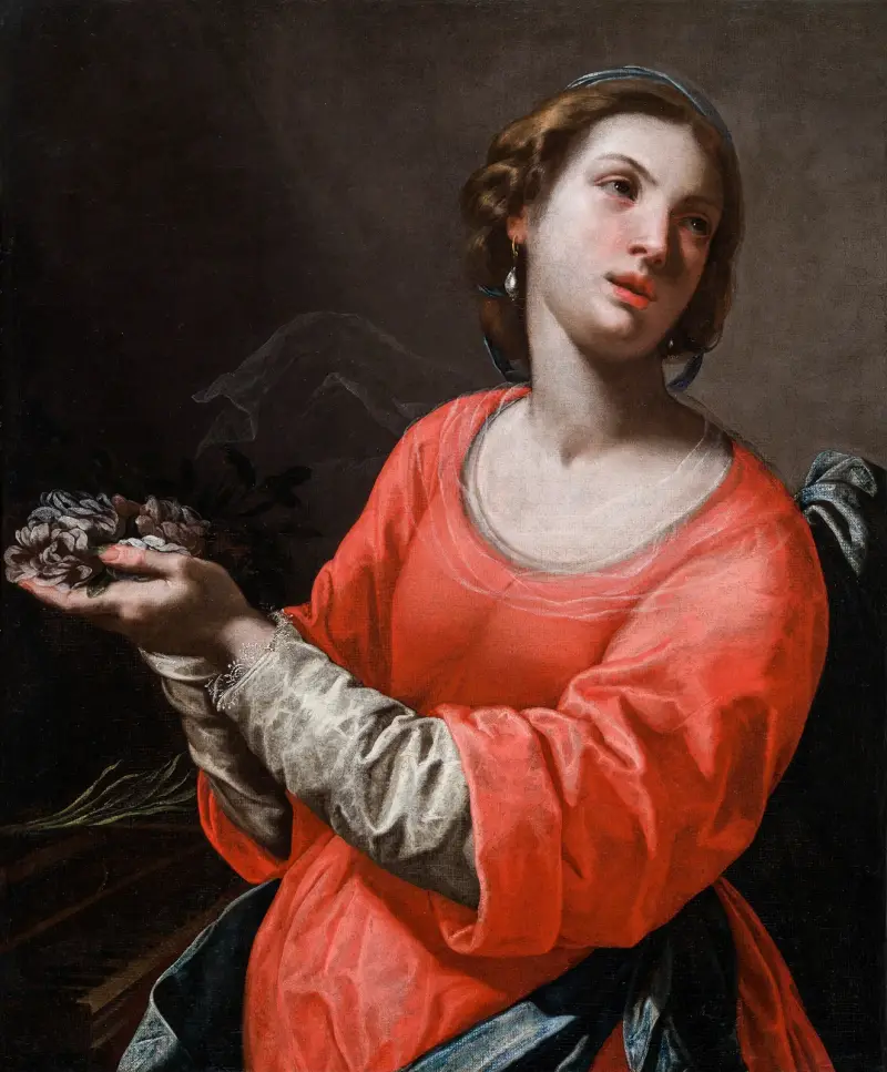 Saint Cecilia av Artemisia Gentileschi