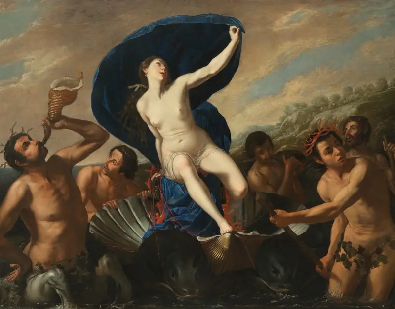 Der Triumph der Galatea von Artemisia Gentileschi