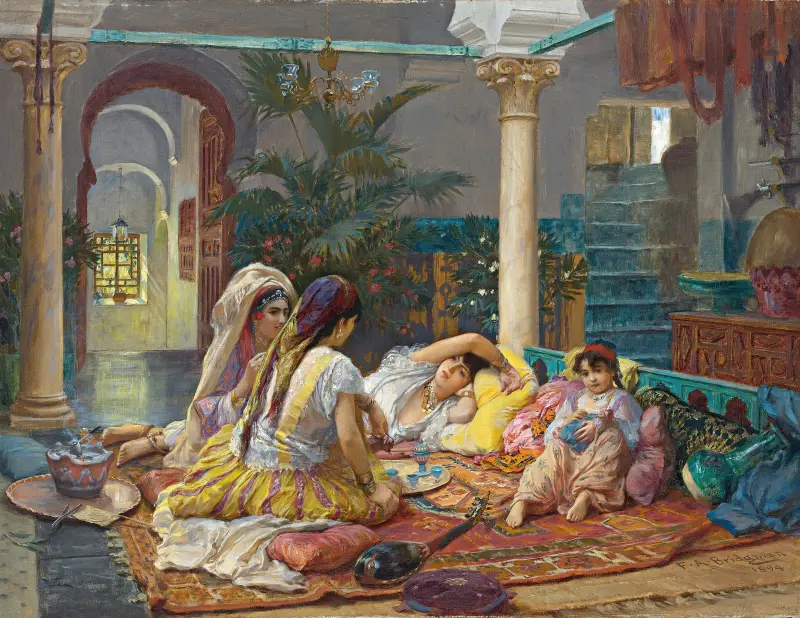 W haremie, Frederick Arthur Bridgman