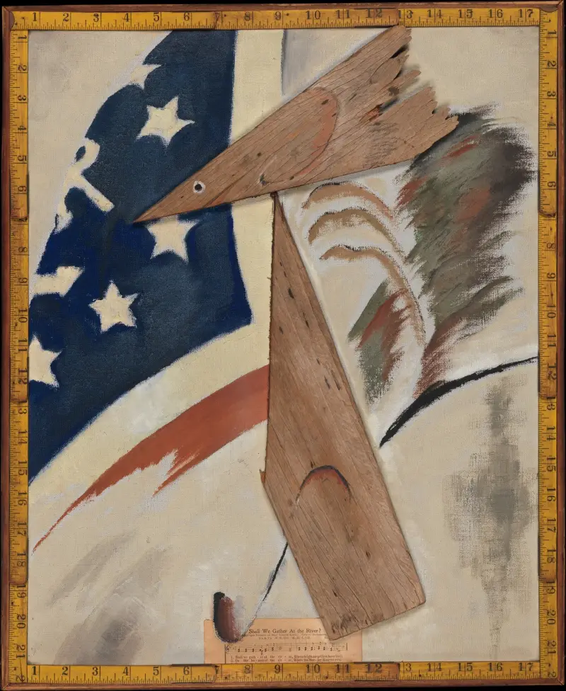 Porträtt av Ralph Dusenberry av Arthur Dove