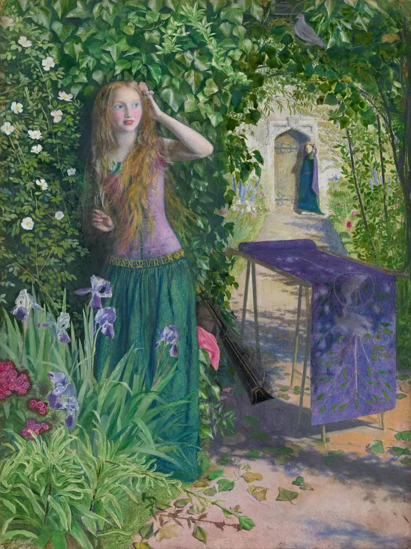 Fair Rosamund von Arthur Hughes