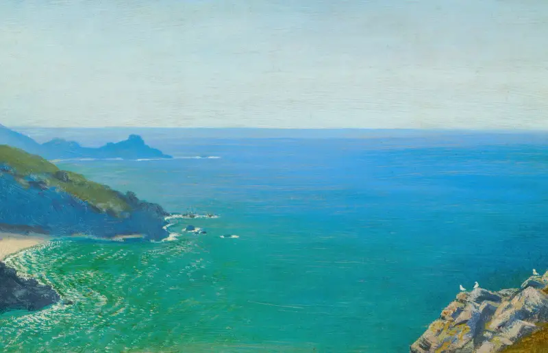 Gurnard's Head, od St Ives, Arthur Hughes