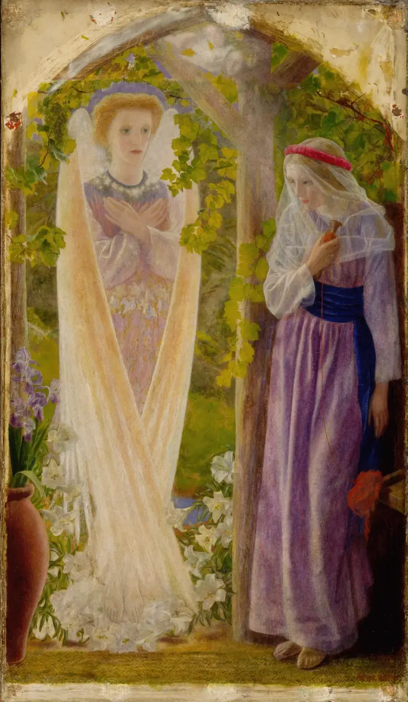 Die Verkündigung von Arthur Hughes