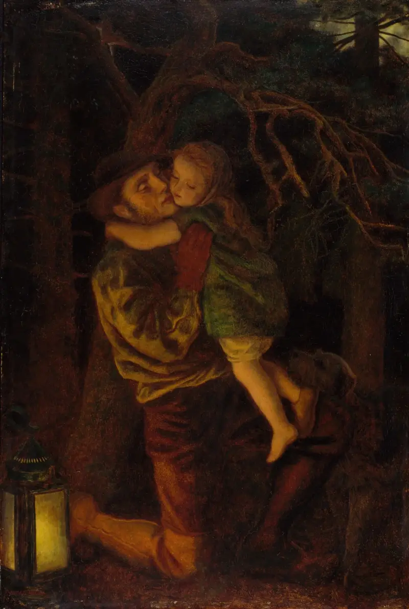 Das verlorene Kind von Arthur Hughes