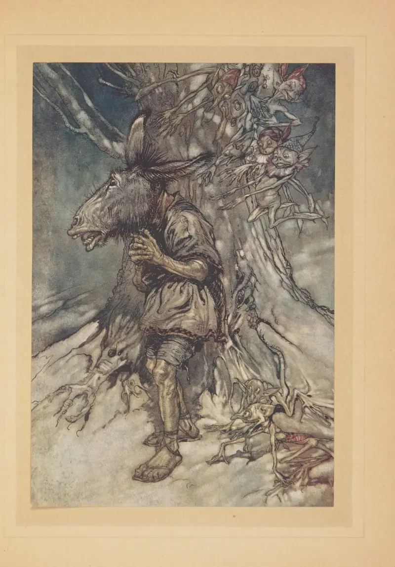 Jag ska sjunga så att de hör att jag inte är rädd av Arthur Rackham