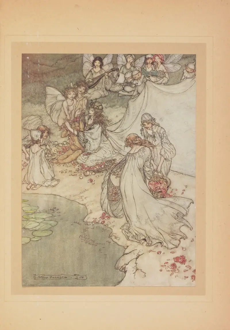 Das süßeste kleine Schätzchen, das sie je besaß von Arthur Rackham