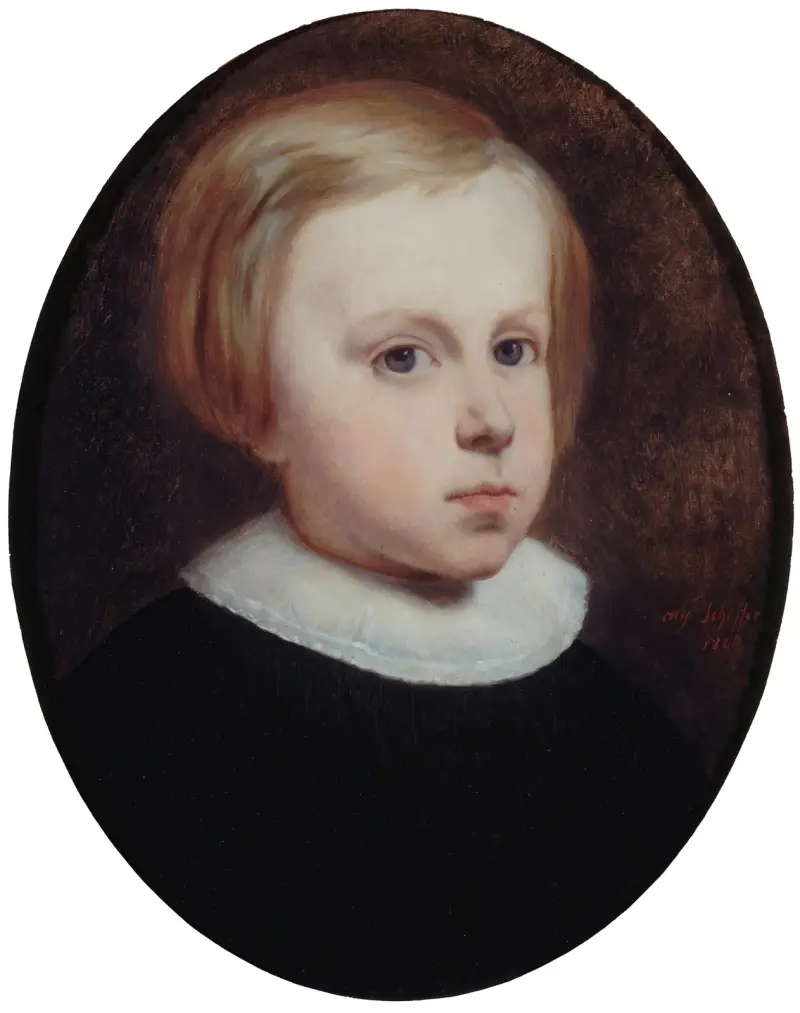 Portret dziecka, Ary Scheffer