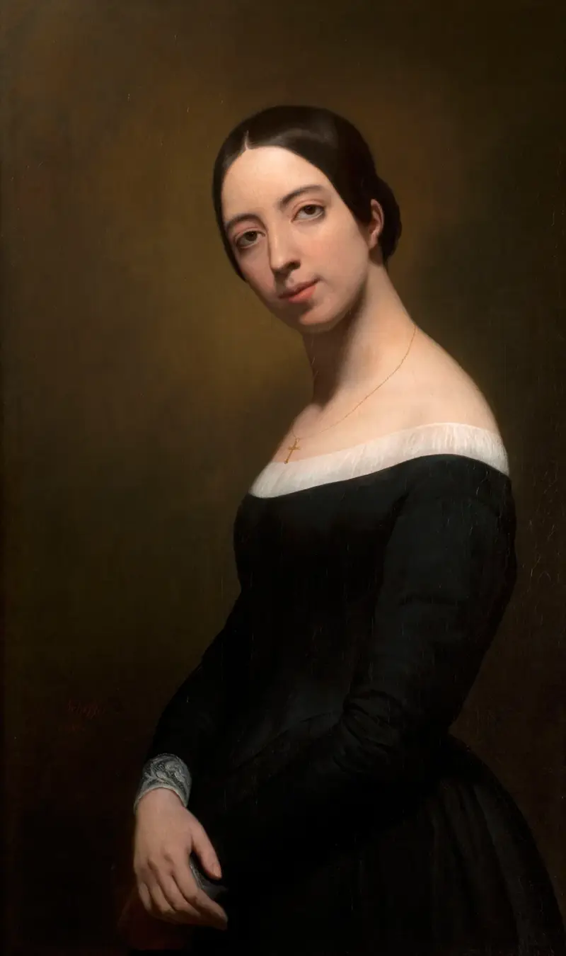 Porträtt av Pauline Viardot av Ary Scheffer