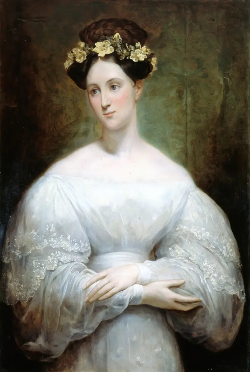 Förmodat porträtt av prinsessan Marie av Orléans av Ary Scheffer