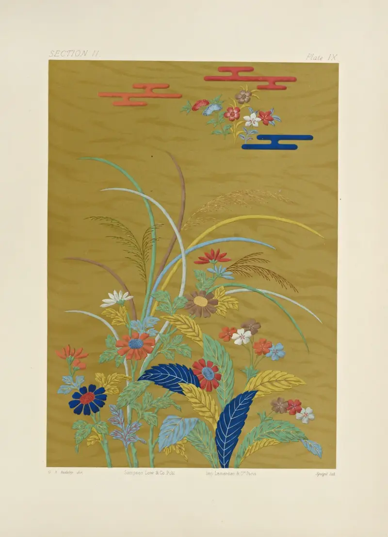 Japanska ornamentkonster, pl. 031 av George Ashdown Audsley
