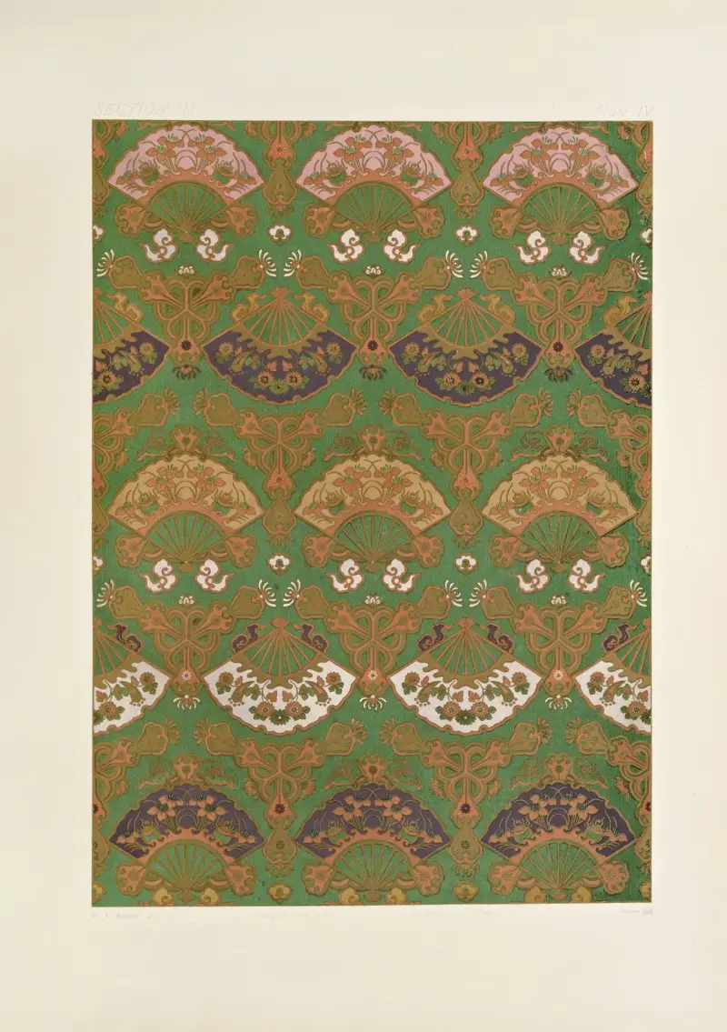 Japanska ornamentkonster, pl. 35 av George Ashdown Audsley
