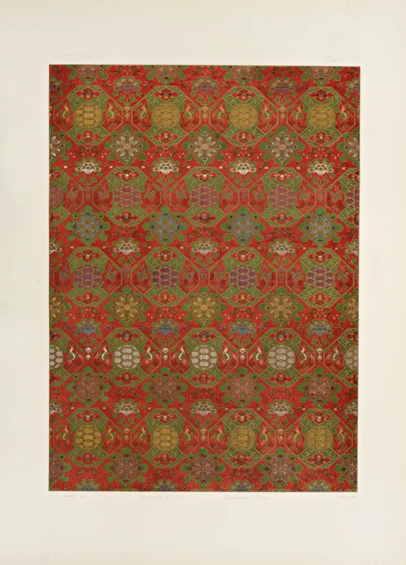 Japońska sztuka zdobnicza, plansza 38, George Ashdown Audsley