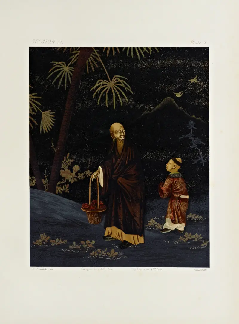 Japanska ornamentkonster, pl. 054 av George Ashdown Audsley