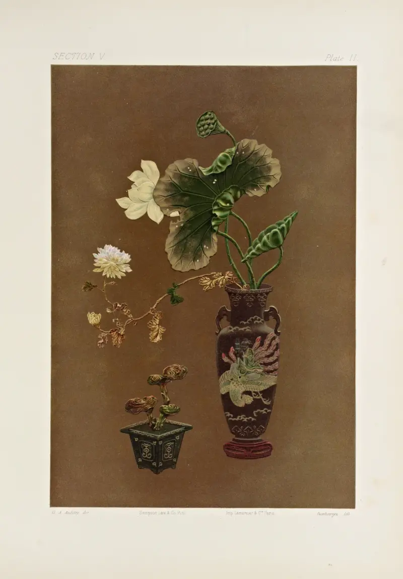 The ornamental arts of Japan Pl.059 av George Ashdown Audsley