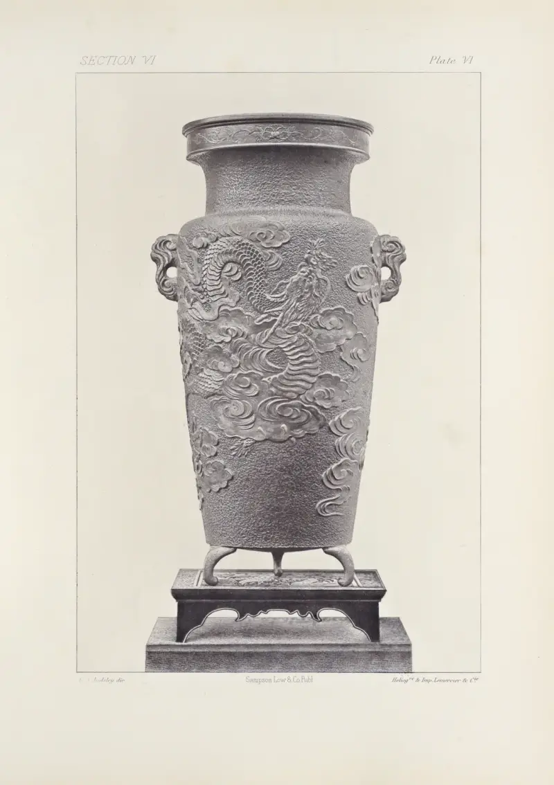 The ornamental arts of Japan Pl.072 av George Ashdown Audsley