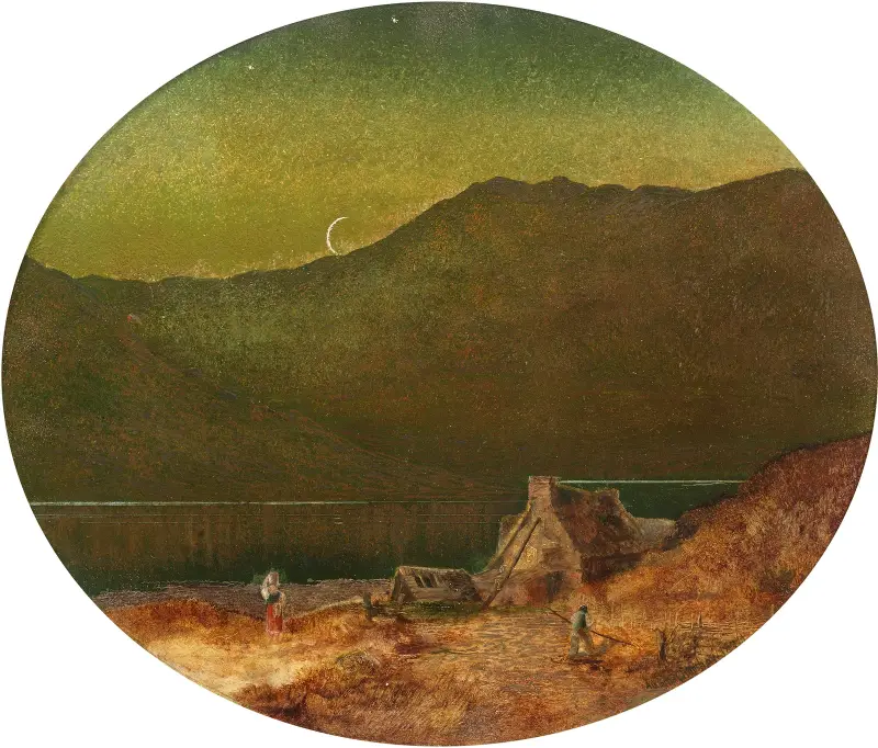 Półksiężyc, John Atkinson Grimshaw