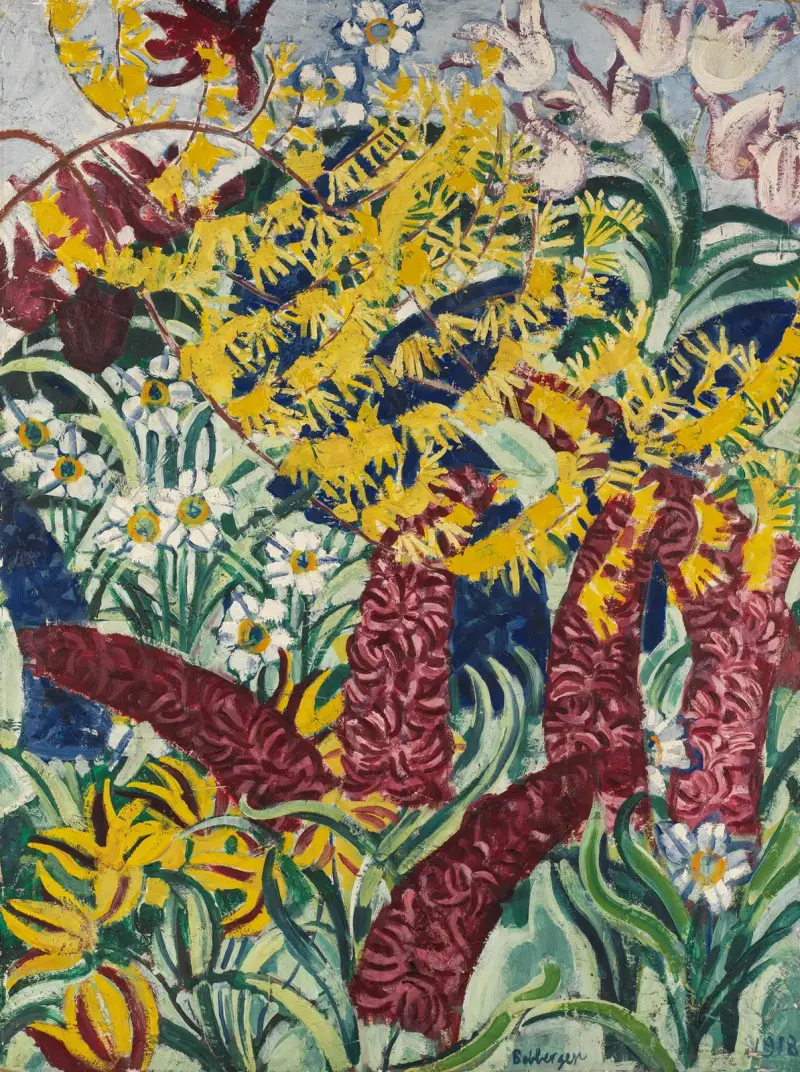 Gartenblumen I av August Babberger