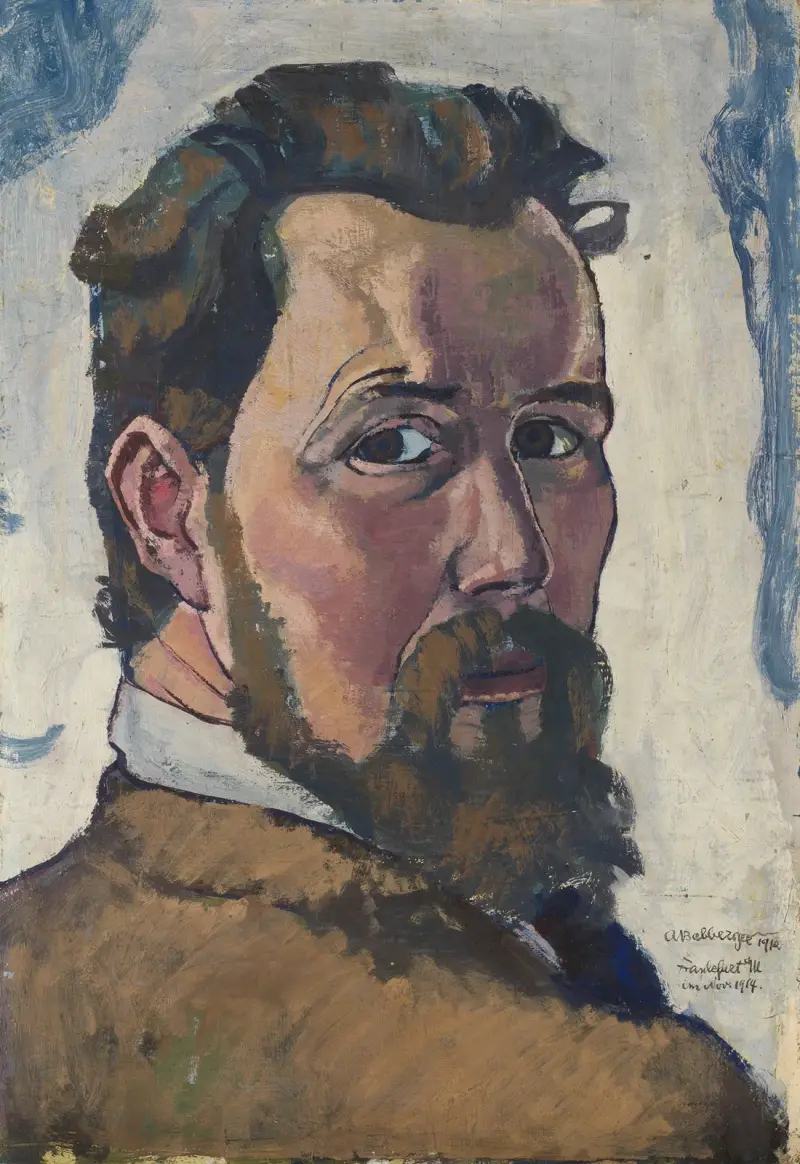 Selbstbildnis von August Babberger