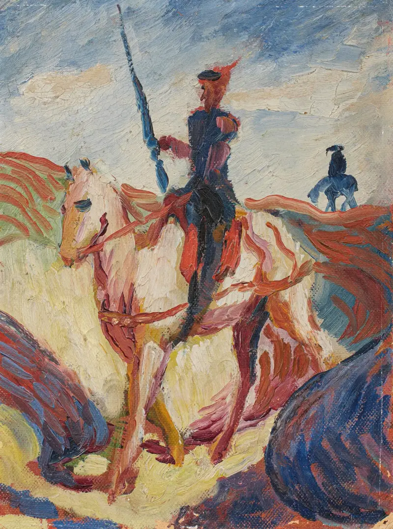 Don Quichotte av August Macke