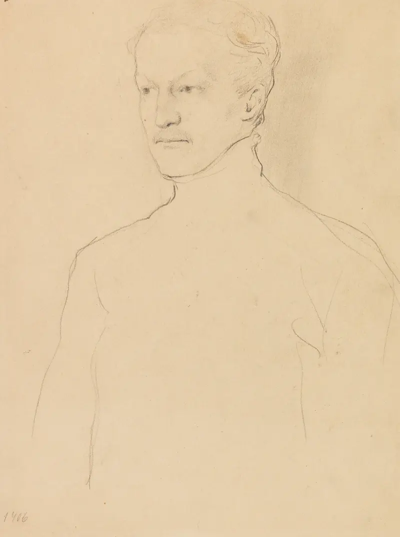 Josef Cordier av August Macke