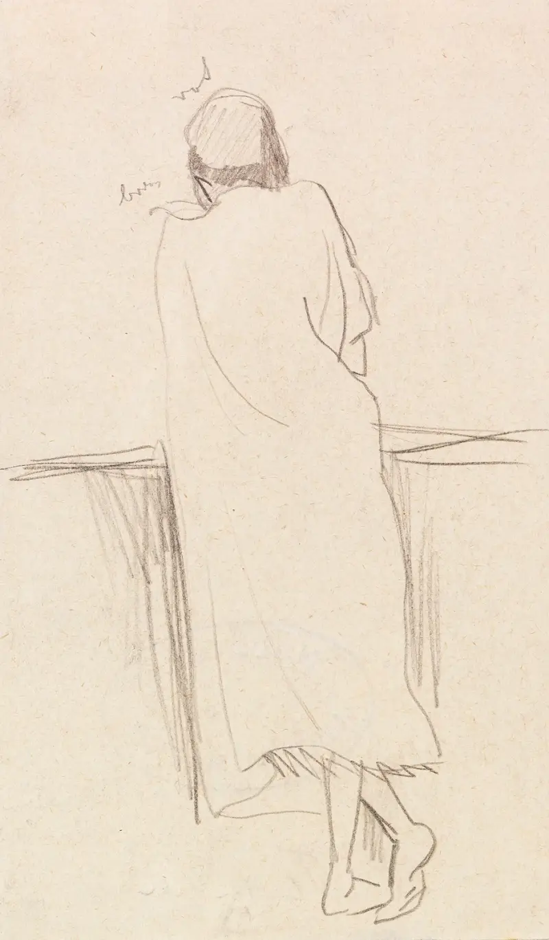 Türke 2 av August Macke