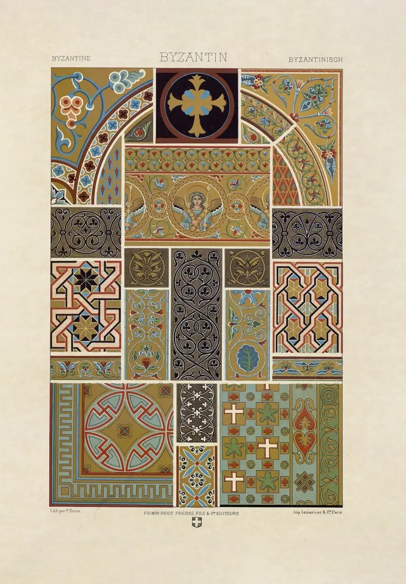 Byzantské 2, Auguste Racinet