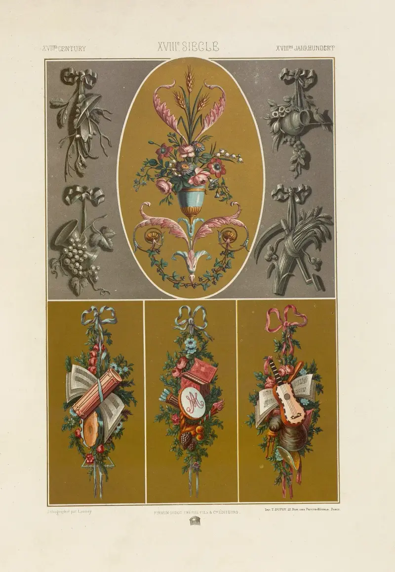 XVIII. století, Auguste Racinet