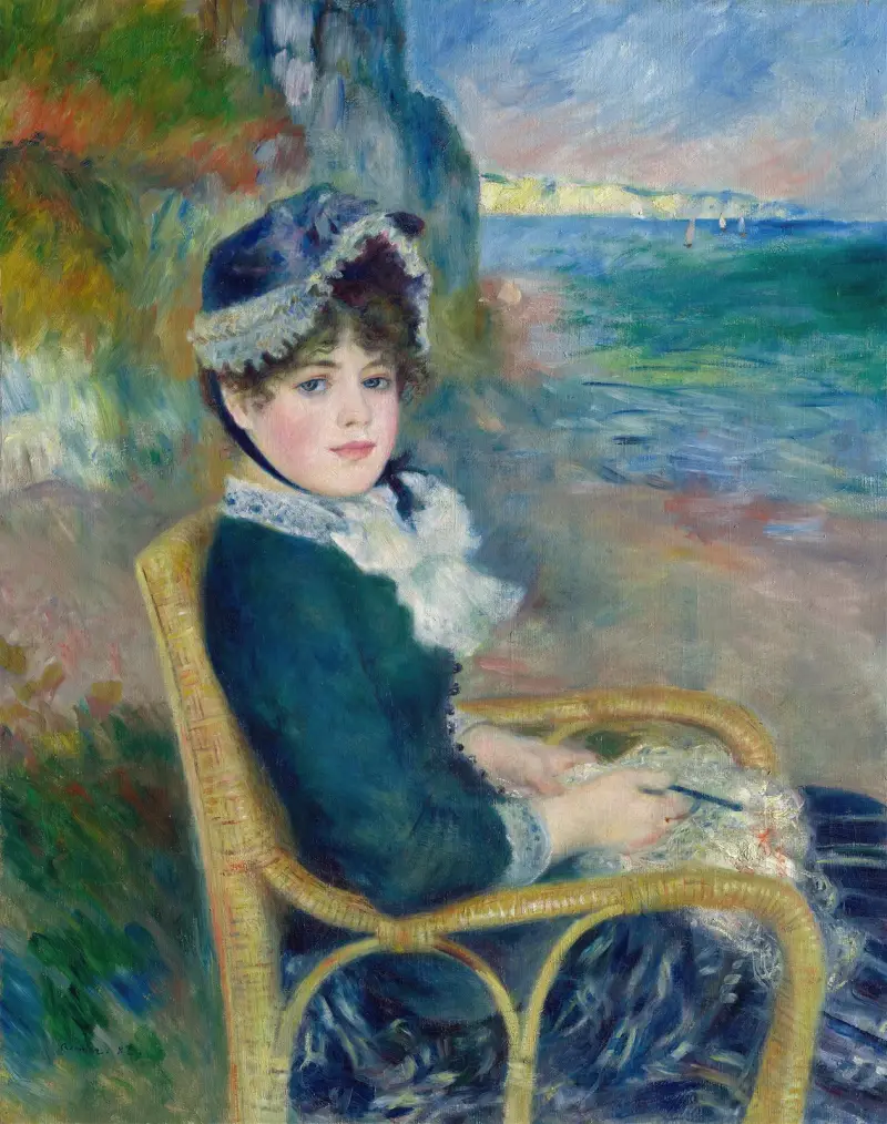 Am Meer von Pierre-Auguste Renoir