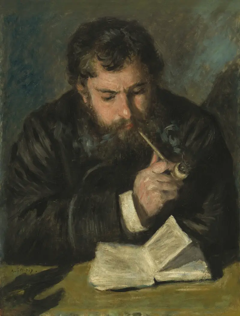 Claude Monet, 1872, Pierre-Auguste Renoir