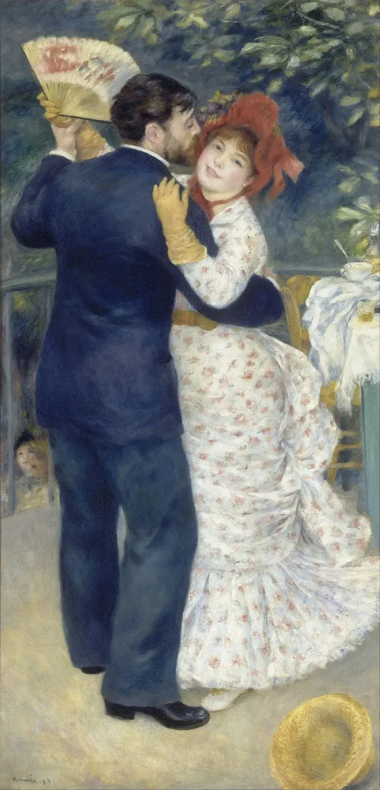 Tanz auf dem Lande von Pierre-Auguste Renoir