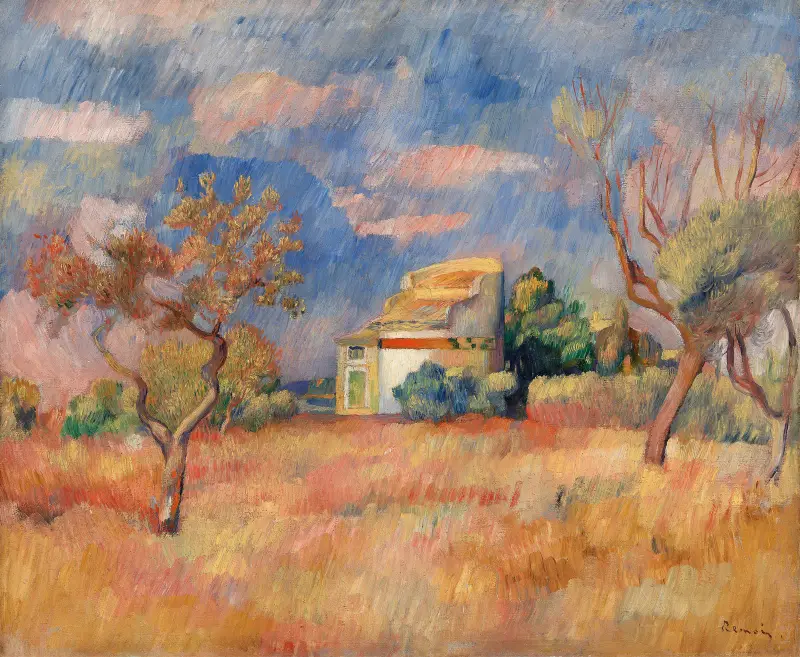 Taubenschlag bei Bellevue von Pierre-Auguste Renoir