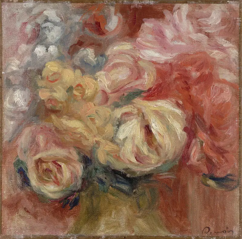 Blumen, 1915 von Pierre-Auguste Renoir