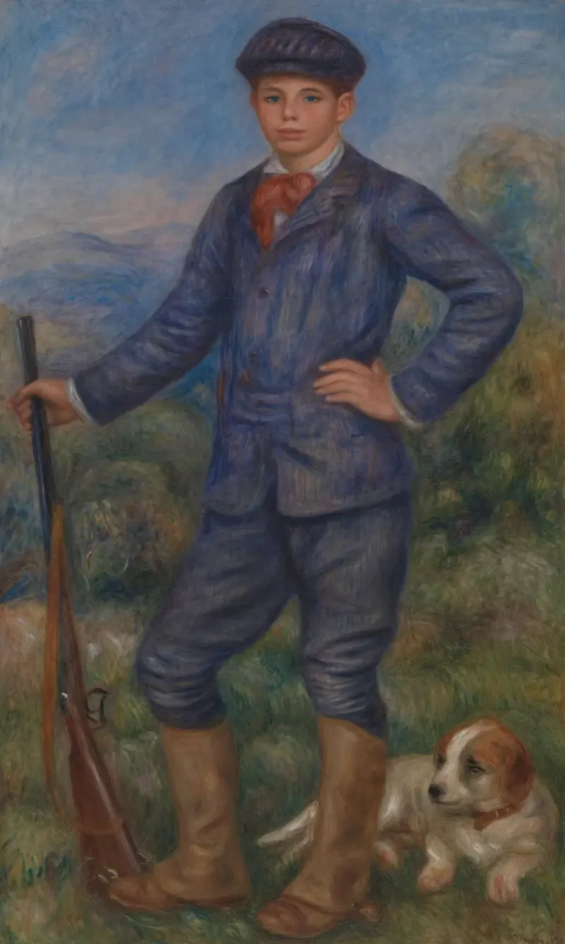 Jean as a Huntsman av Pierre-Auguste Renoir