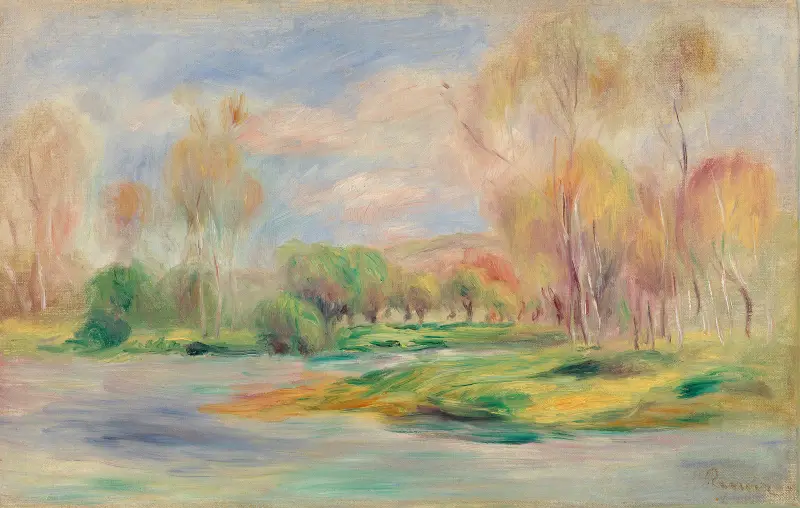 Krajina (Paysage) II, Pierre-Auguste Renoir