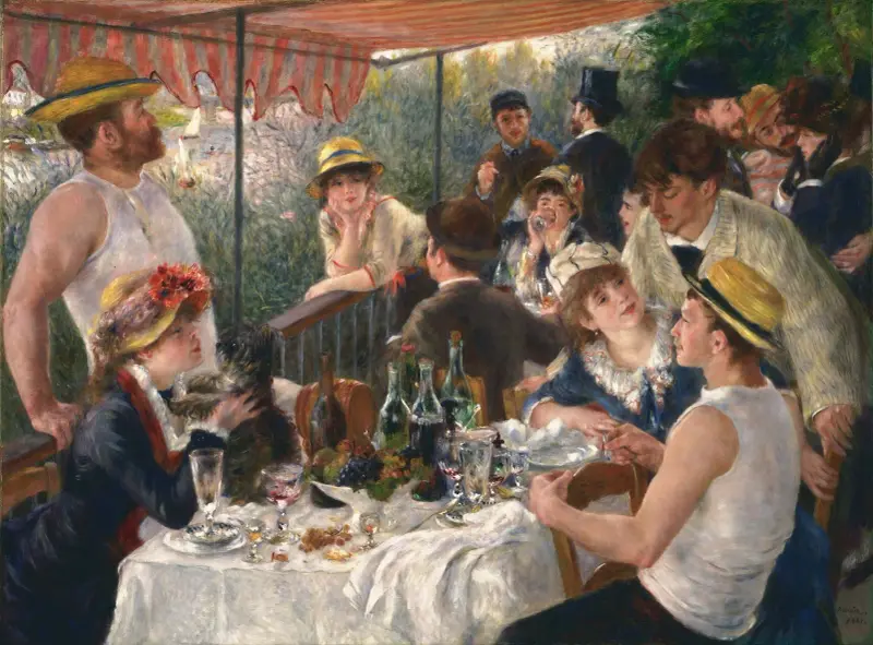 Das Frühstück der Ruderer von Pierre-Auguste Renoir