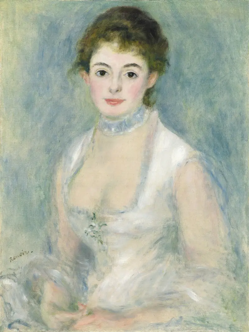 Madame Henriot av Pierre-Auguste Renoir