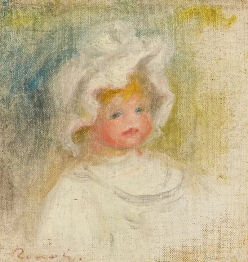 Portrait De Coco Renoir av Pierre-Auguste Renoir