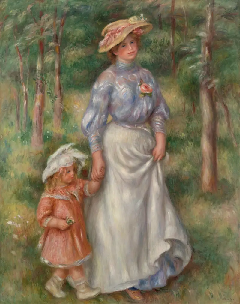 Promenáda, Pierre-Auguste Renoir