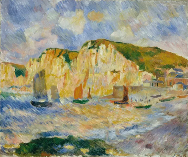 Moře a útesy, Pierre-Auguste Renoir