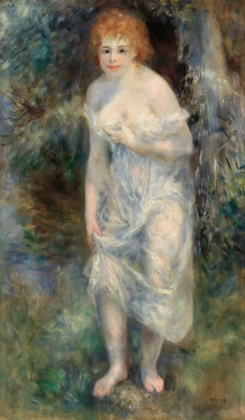 The Source (La Source) av Pierre-Auguste Renoir