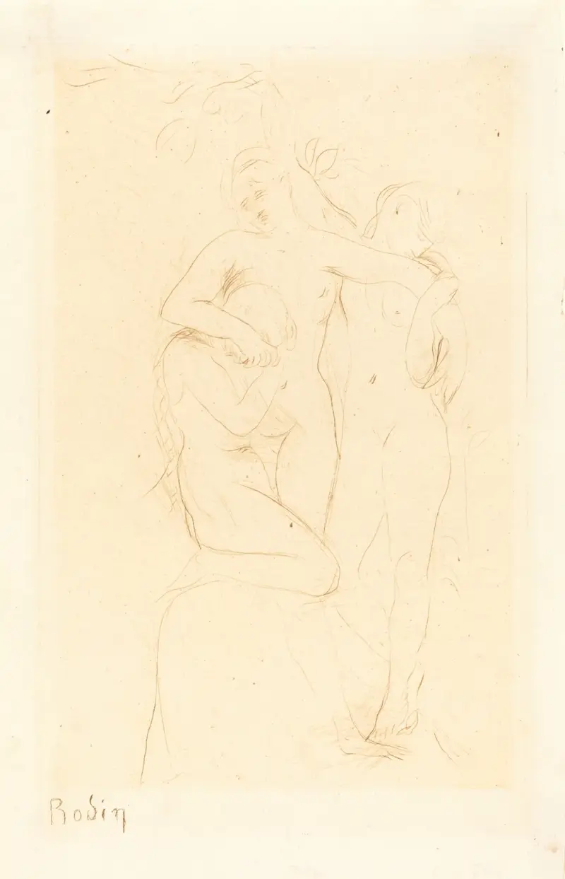 Ames du Purgatoire, Auguste Rodin
